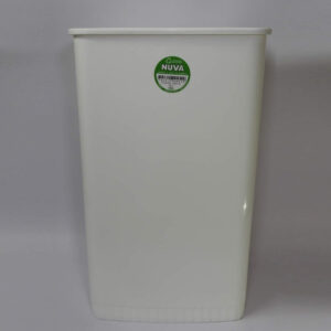 CESTO CUADRADO X 23 LT. S/TAPA BCO