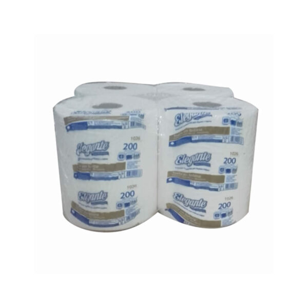 ELEGANTE TOALLA ROLLO 4X200 MT.