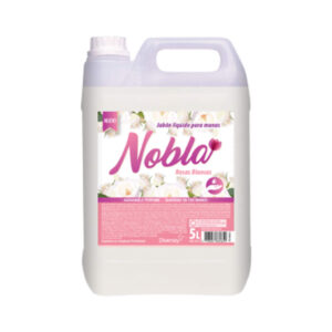 NOBLA ROSAS BLANCAS X5 LT.JABON LIQUIDO PARA MANOS