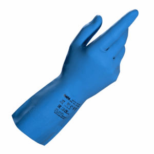 PAR GUANTES AZUL T.7 MAPA VITAL 177  LATEX CLORINADO