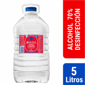 BIALCOHOL 70º DESINFECCION X 5 LT. PORTA