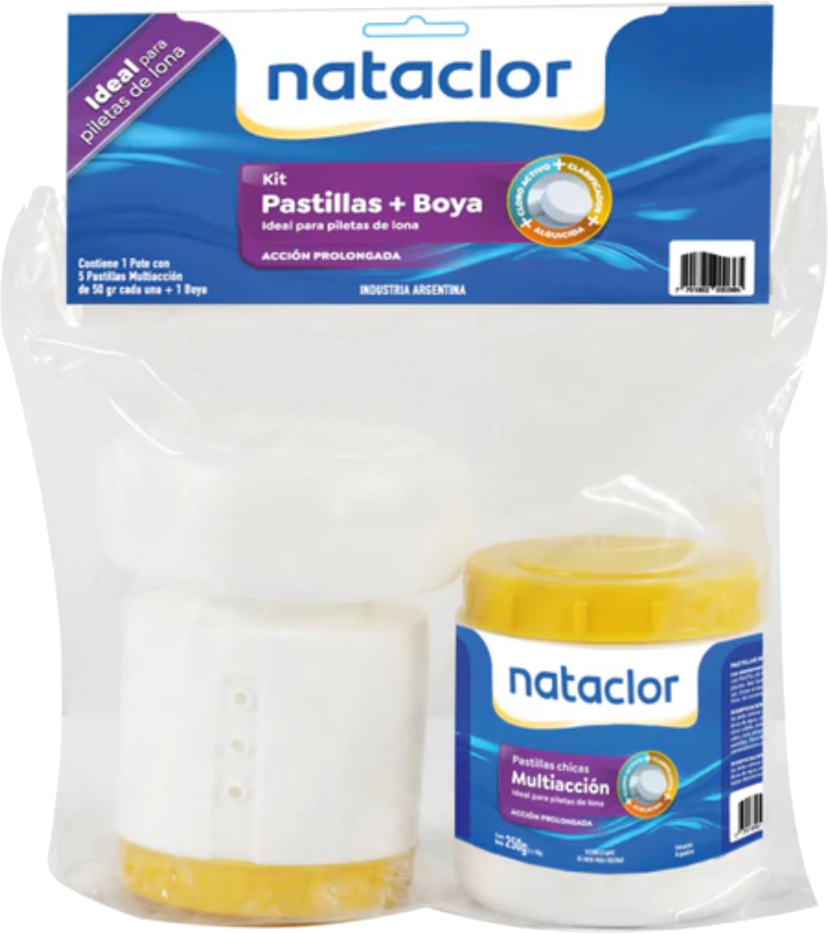 KIT MULTIACCION 50 GRS. 1/4 KILO NATACLOR LONA