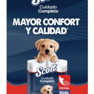 P.HIGIENICO SCOTT DOBLE HOJA 40X30M KCP